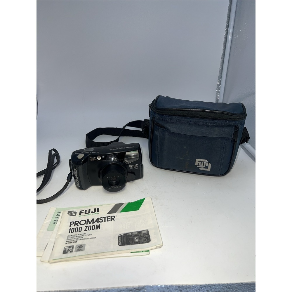Fujifilm Promaster 1000 Zoom Date - Tested- 2 New Batteries